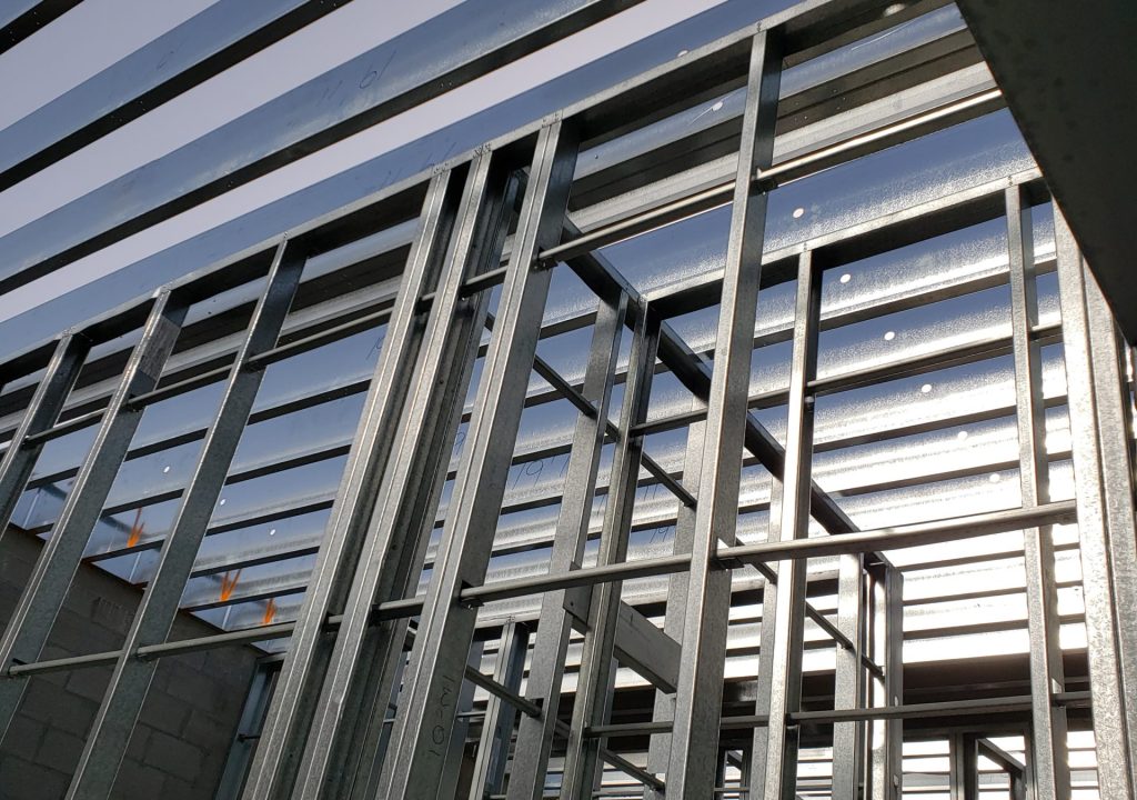 Steel frame barndominium in Missouri