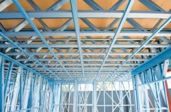 Barndo steel roof trusses in Missouri